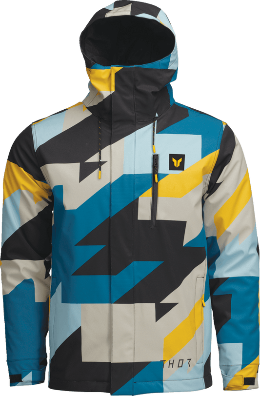 THOR Brave Tour Jacket 2XL - Water - Resistant and Insulated Jacket - 2920 - 0821 - Moto - House MX