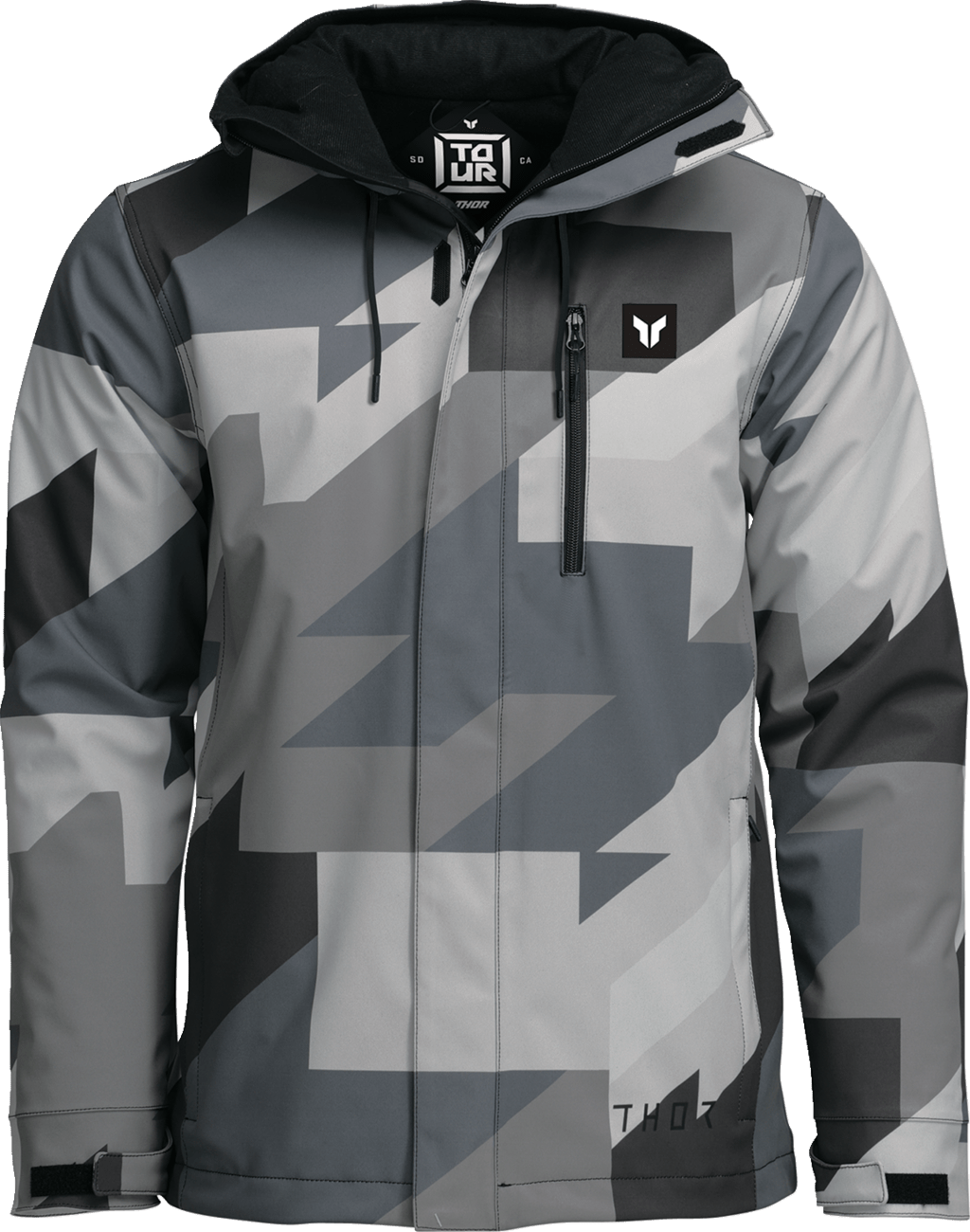 THOR Brave Tour Jacket - Gray/Black Camo - XL - 2920 - 0864 - Moto - House MX