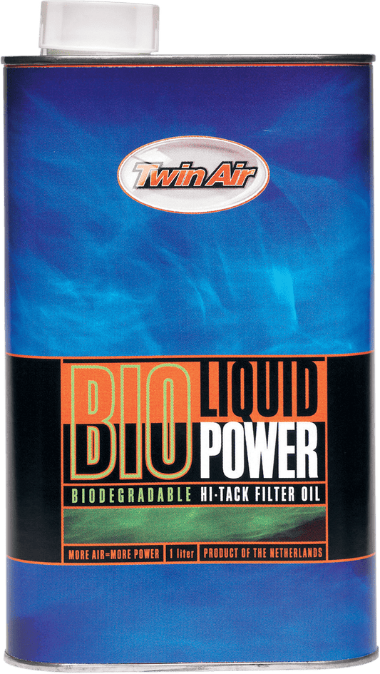 TWIN AIR Bio Liquid Power Filter Oil - 1L - Fits Most Foam Filters - 159017 - Moto - House MX