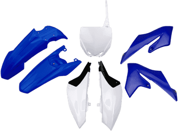 UFO Complete Body Kits - OEM, YZ Blue, White and Black - 2019 - 2024 Yamaha YZ65 - Moto - House MX