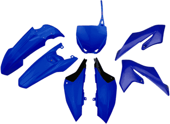 UFO Complete Body Kits - OEM, YZ Blue, White and Black - 2019 - 2024 Yamaha YZ65 - Moto - House MX