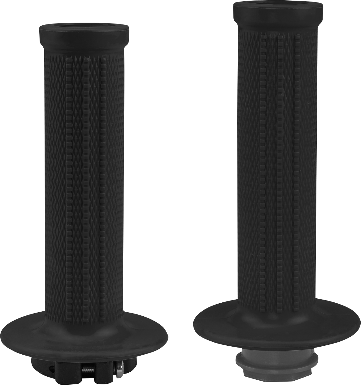 UFO MA01828K Lock - On Grips Black Twist Throttle Dirt Bike MX - Moto - House MX