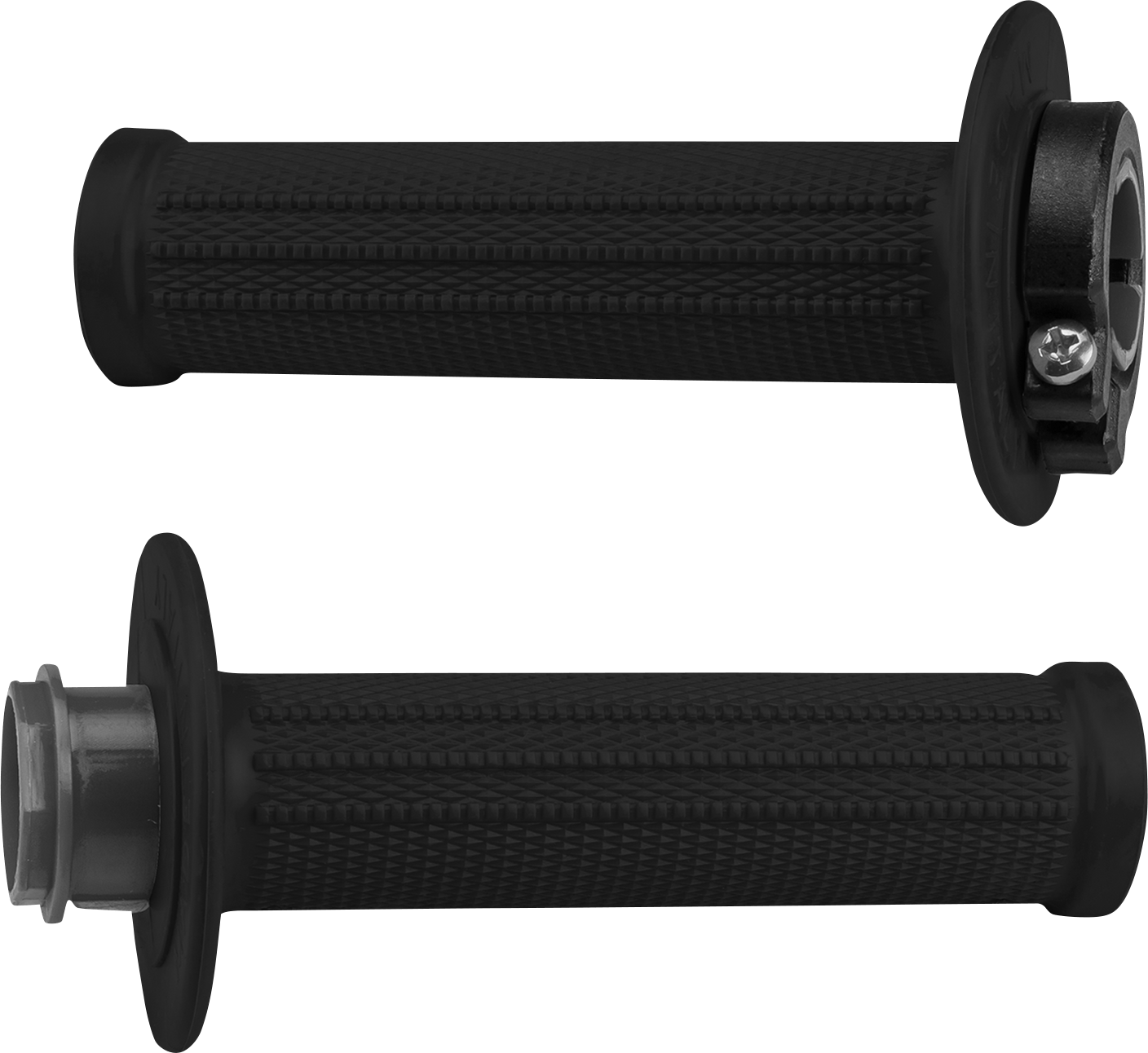 UFO MA01828K Lock - On Grips Black Twist Throttle Dirt Bike MX - Moto - House MX