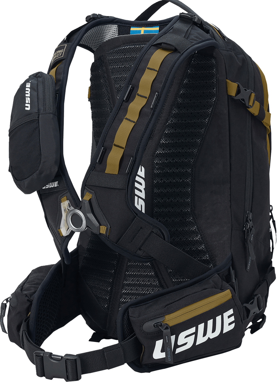 USWE Core Off - Road 25L Daypack Black/Bronze - 5225082050 - ADV, Enduro, MX Backpack - Moto - House MX