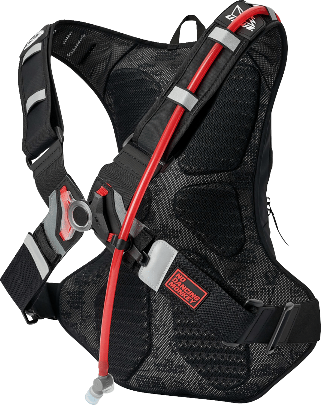 USWE Moto Hydration Pack 12L Carbon Black 212059001 MX Enduro Trail Bag - Moto - House MX