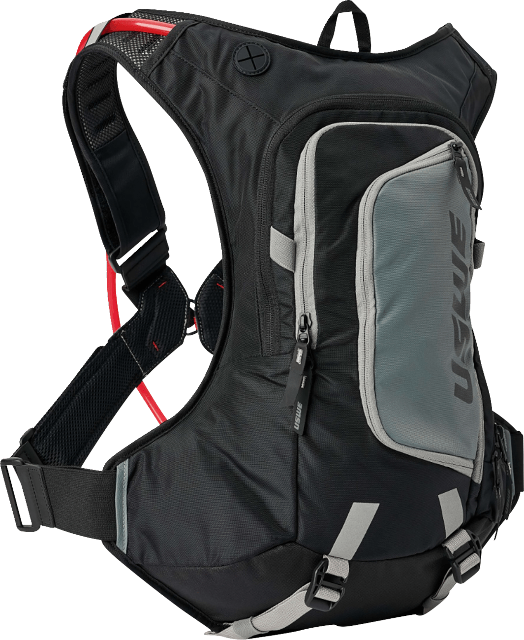USWE Moto Hydration Pack 12L Carbon Black 212059001 MX Enduro Trail Bag - Moto - House MX