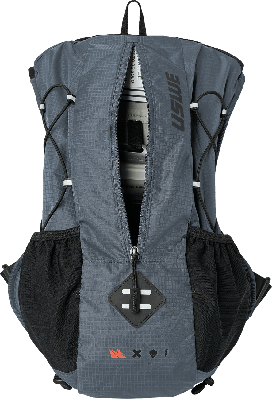 USWE Outlander 10L Hydration Pack Recycled Blue - 210076047 - MTB, Enduro, Moto Bag - Moto - House MX