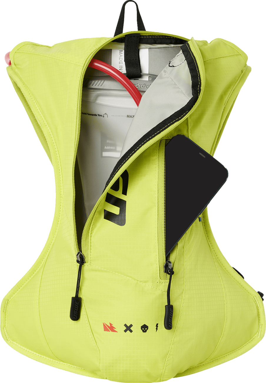 USWE Outlander 4L Hydration Pack - Yellow - 5204077002 - MTB Moto Enduro Race - Moto - House MX