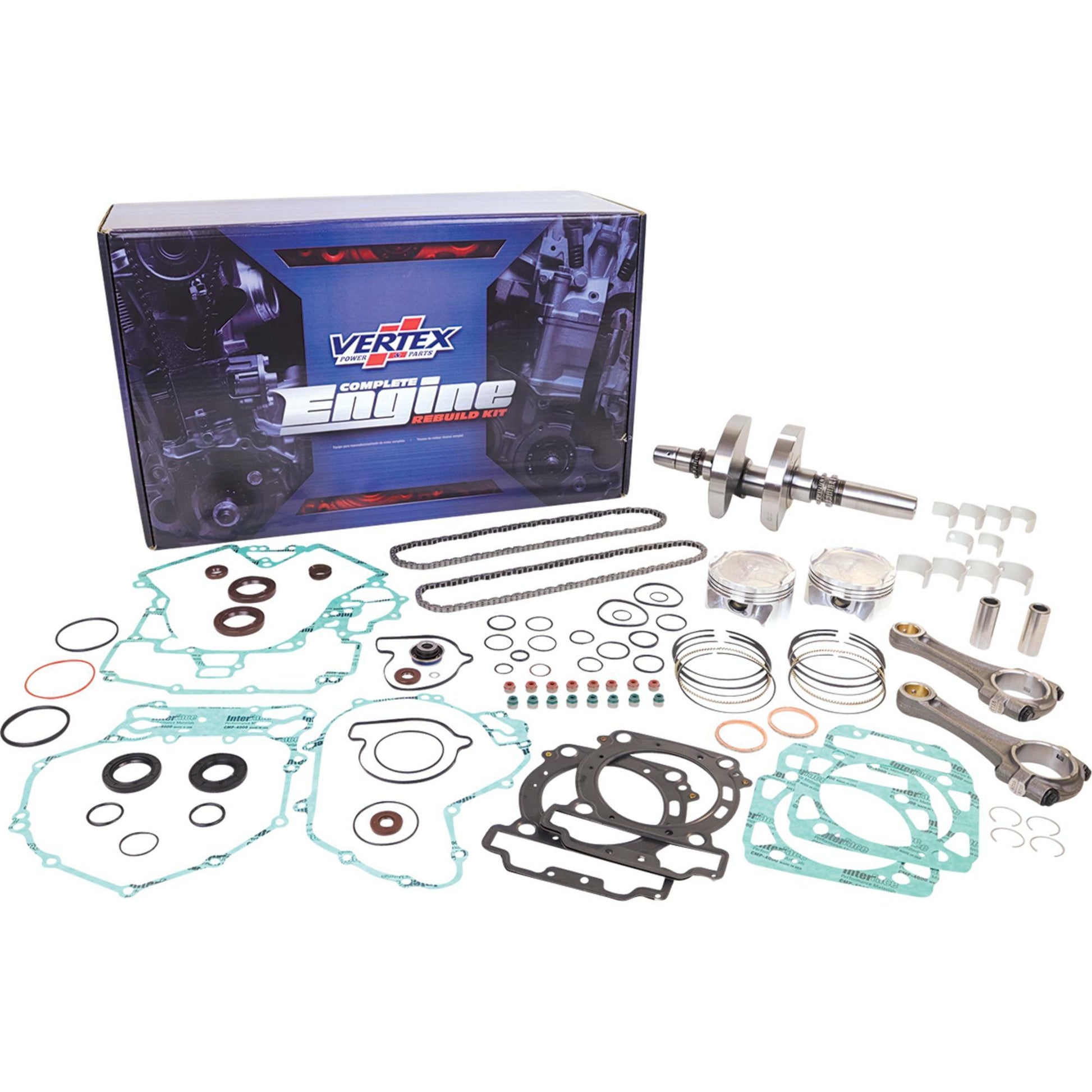 Vertex Complete Engine Rebuild Kit for Can - Am Commander Max 1000 and Maverick 1000 Models - Moto - House MX