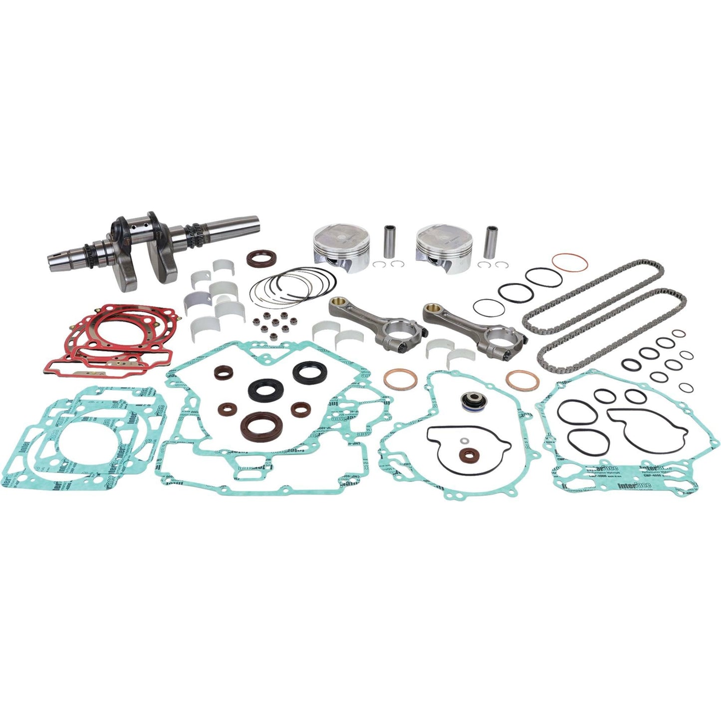Vertex HR00208 Complete Engine Rebuild Kit * Professional Motorcycle Maintenance in a Box - Moto - House MX