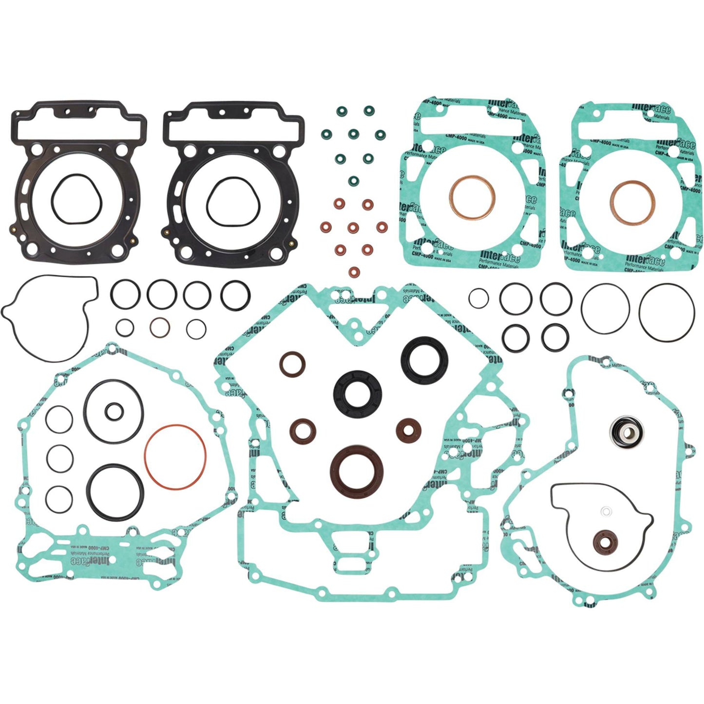 Vertex HR00217 Complete Engine Rebuild Kit for Can - Am Outlander and Commander Models - Moto - House MX