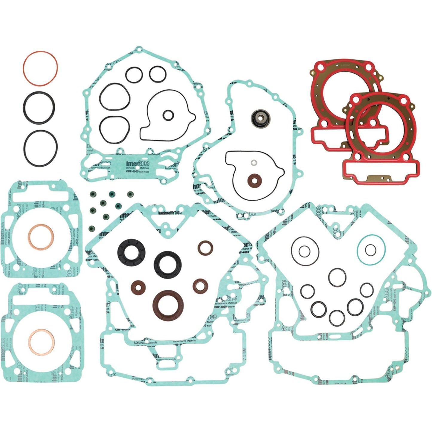 Vertex HR00218 Complete Engine Rebuild Kit for Can - Am Outlander 570 and Renegade 570 - Moto - House MX