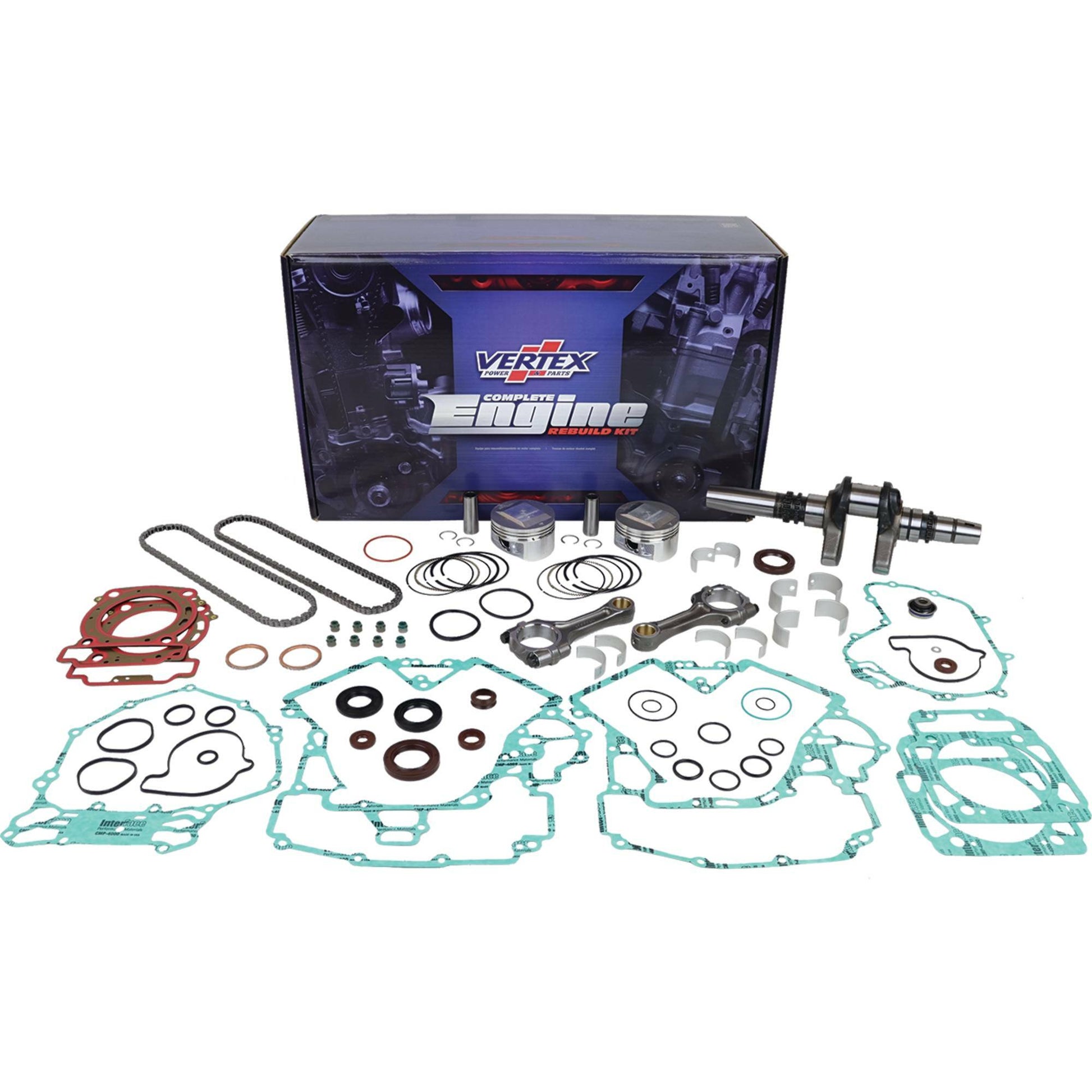 Vertex HR00218 Complete Engine Rebuild Kit for Can - Am Outlander 570 and Renegade 570 - Moto - House MX
