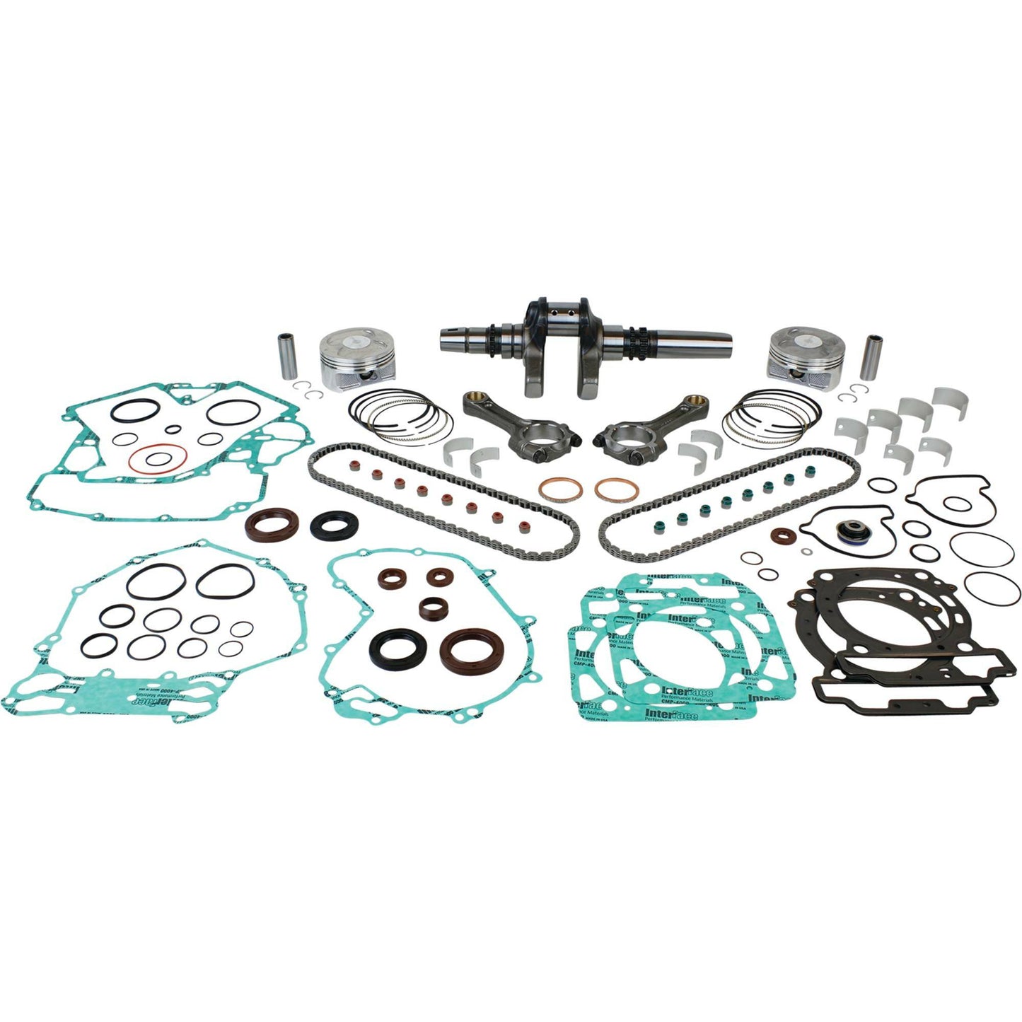Vertex HR00219 Oversized Engine Rebuild Kit for Professional Motorcycle Restoration - Moto - House MX