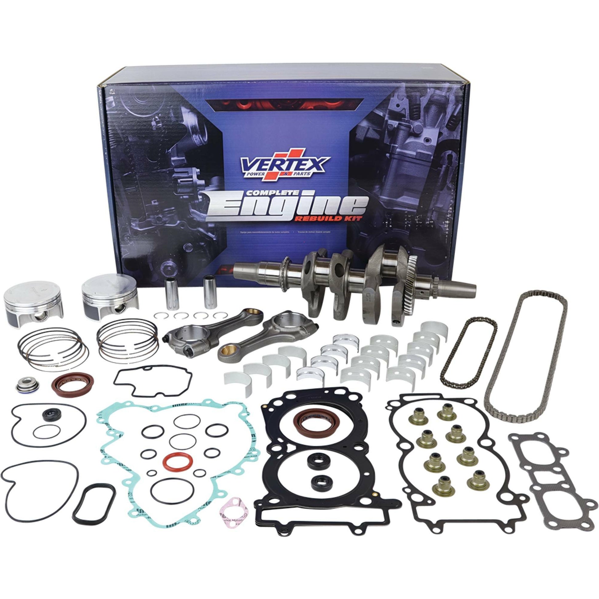 Vertex HR00224 - 1 Complete Engine Rebuild Kit for Pol Motorcycles - Moto - House MX