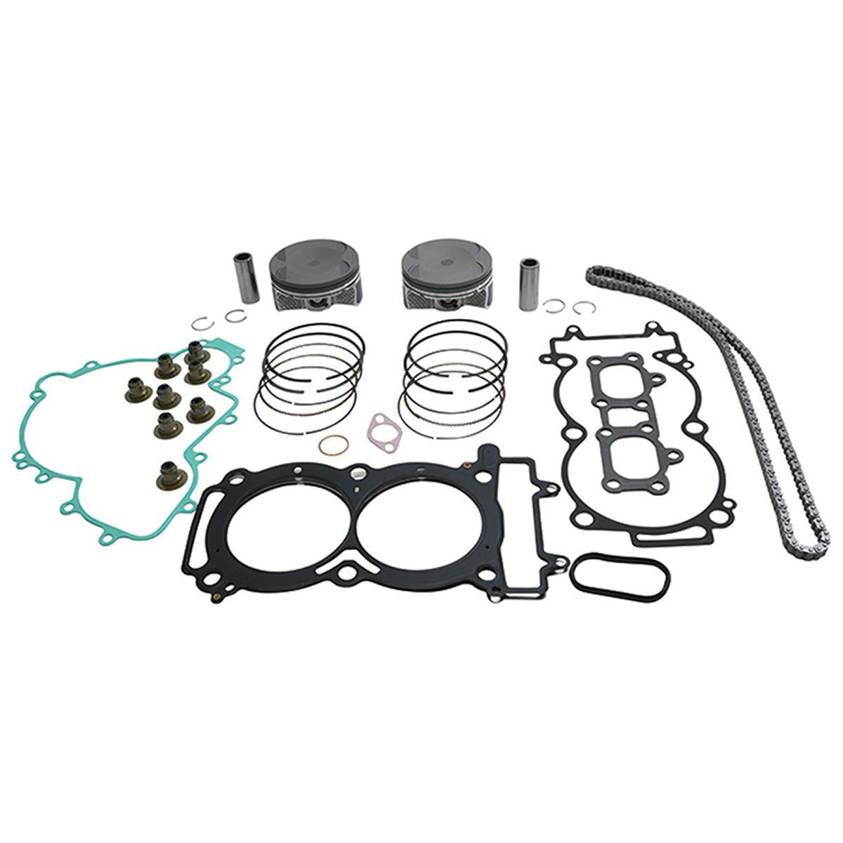 Vertex - VTKTC24717B - Top End Kit Std 92.95mm 13 - 20 Polaris RZR XP 1000, Ranger XP 900 - Moto - House MX