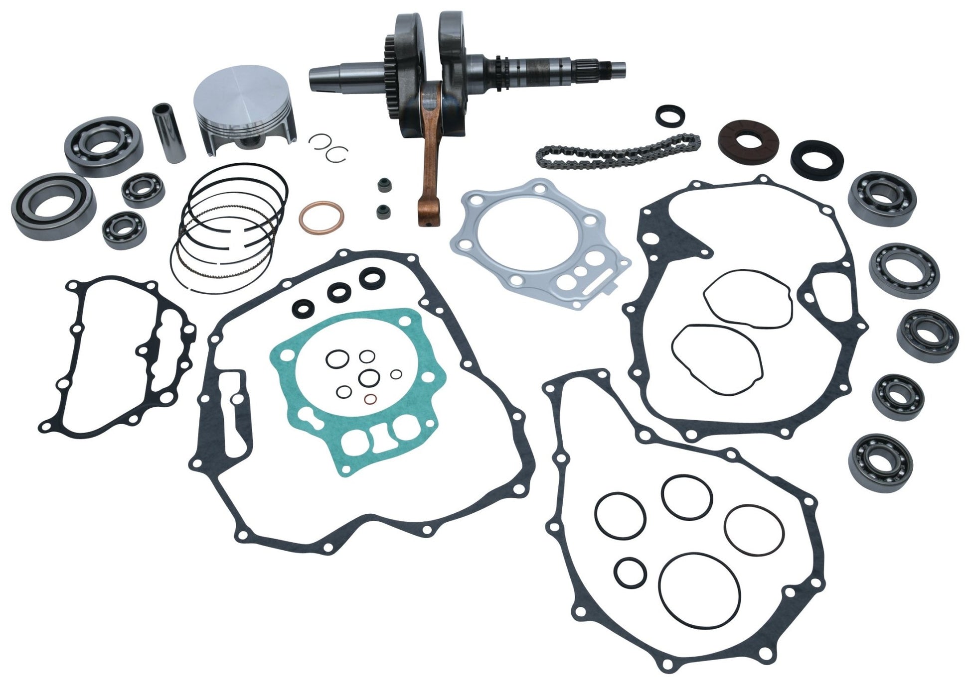 Vertex WR00014 Complete Engine Rebuild Kit for Honda TRX500FE Foreman 4X4 ES - Moto - House MX