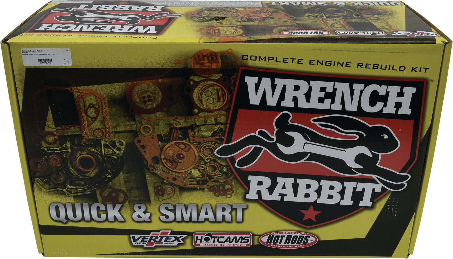 Vertex WR00060 Complete Engine Rebuild Kit for Polaris Sportsman 800 and Big Boss 6X6 800 - Moto - House MX
