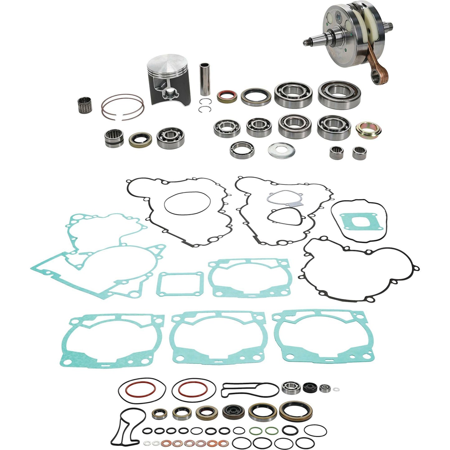 Vertex WR00072 Complete Engine Rebuild Kit for Husqvarna TE 250 and KTM 250 XC (2017 - 2019) - Moto - House MX