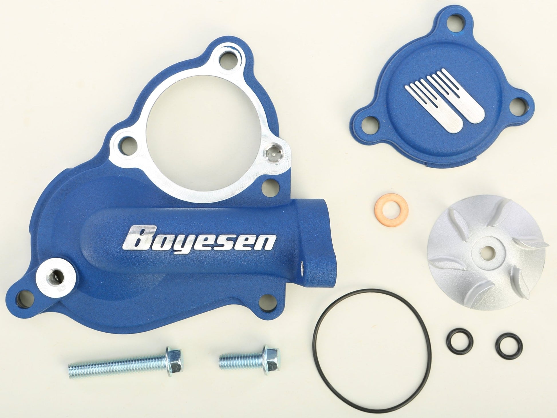 Waterpump Cover & Impeller Kit Blue - Moto - House MX