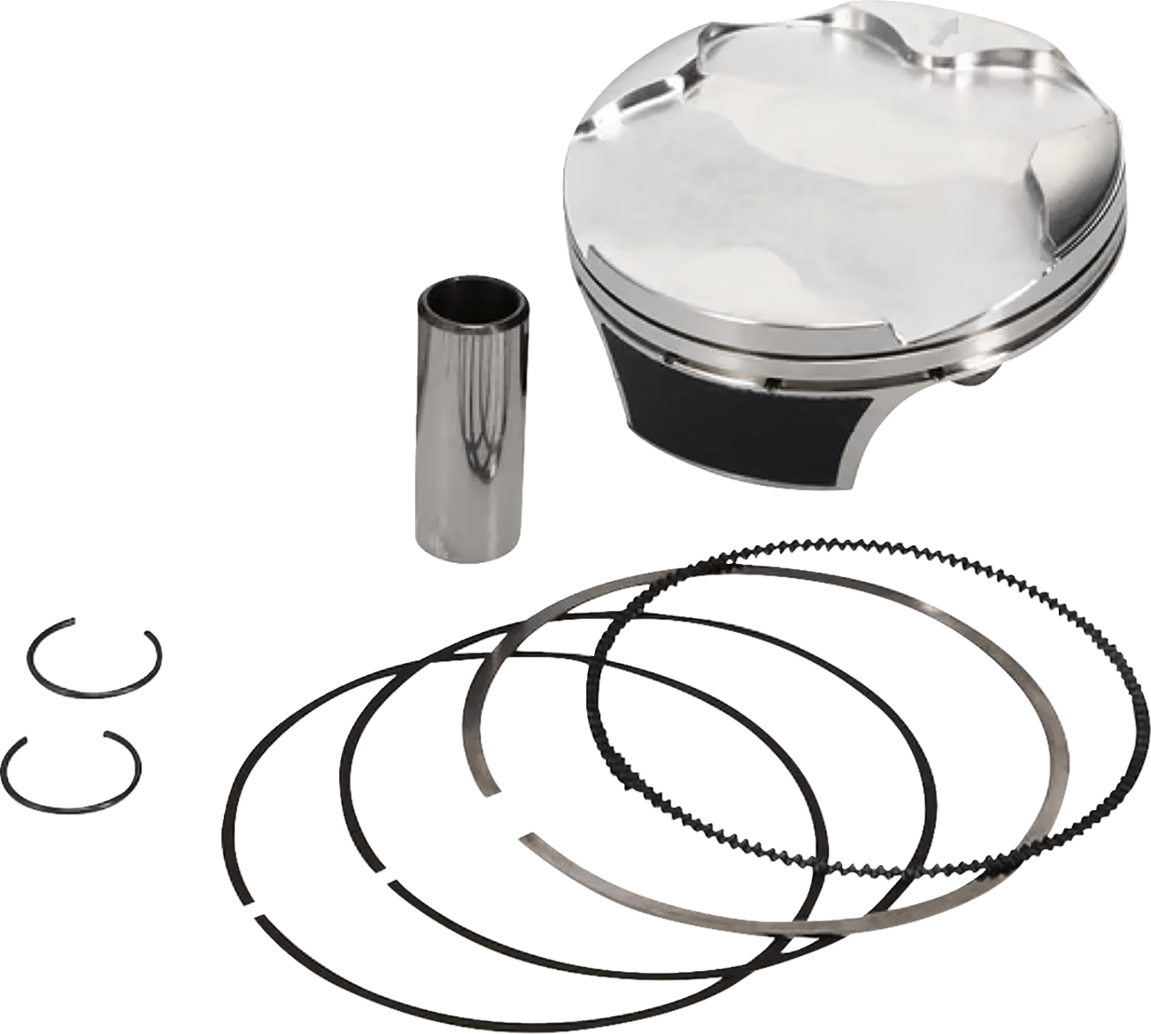 Wiseco 78mm 14.1:1 Piston Kit 40308M07800 for Kawasaki KX250 / KX250X 2023 - 2024 - Moto - House MX