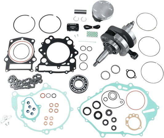 WiseCo Engine Rebuild Kit PWR133 - 101 for Yamaha YFM660R Raptor, 101.00 mm Pistons and Complete Top & Bottom End Components - Moto - House MX