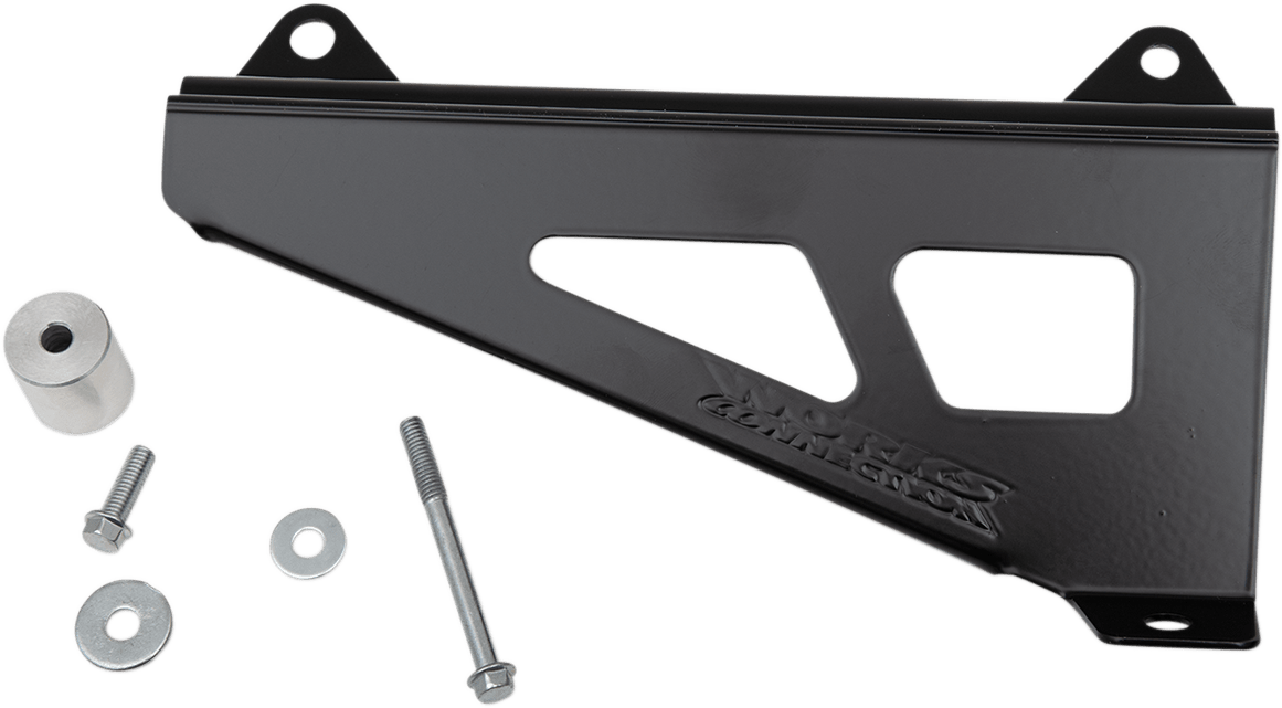 WORKS CONNECTION 18 - 123 Radiator Brace Set - Silver - Yamaha YZ85 2019 - 2021 - Moto - House MX