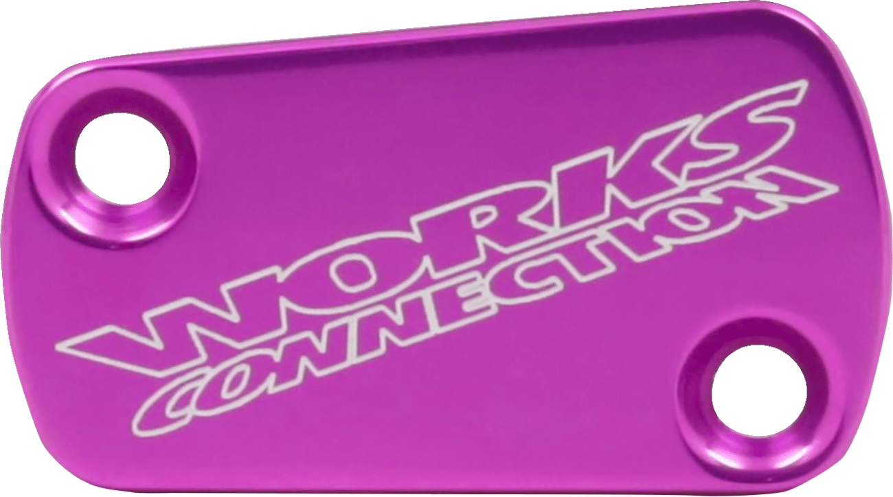 WORKS CONNECTION Clutch Cap - Purple 21 - P155 - Moto - House MX