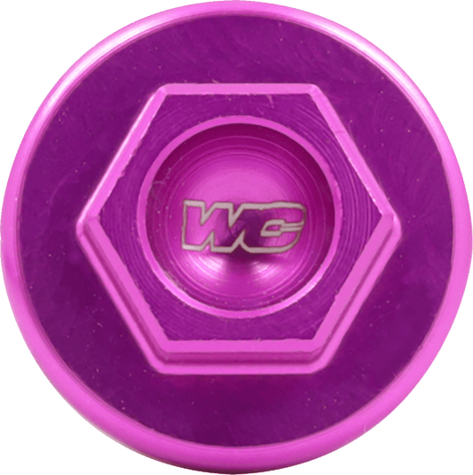 Works Connection Honda 24 - P079 Oil Fill Plug - Purple Aluminum Replacement - Moto - House MX