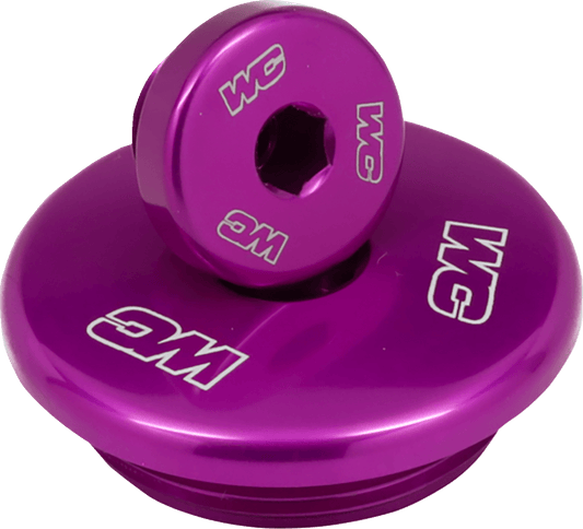Works Connection Kawasaki 24 - P624 Engine Plug Set in Purple * Precision Aluminum Replacement Parts - Moto - House MX