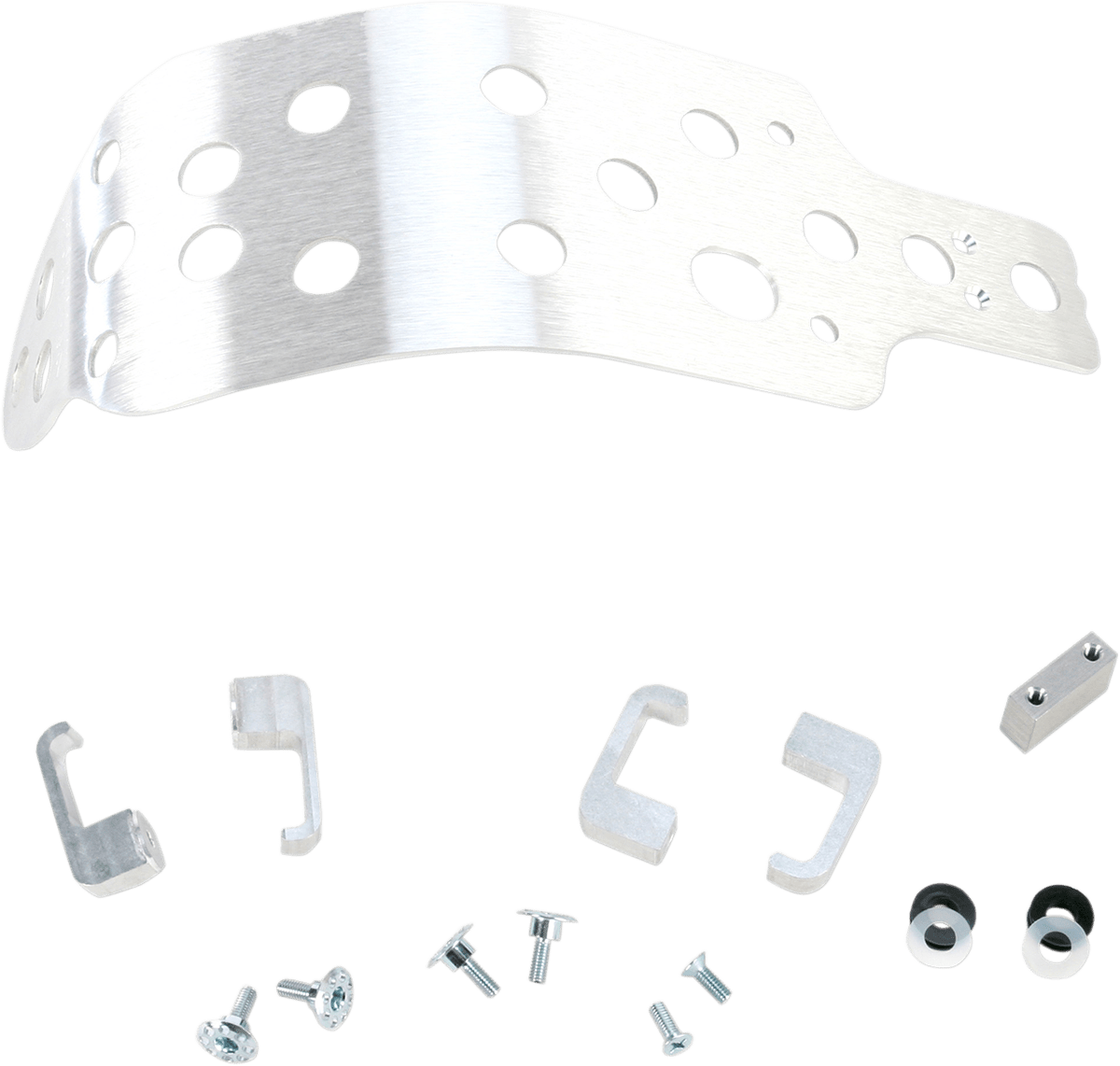 WORKS CONNECTION MX Skid Plate for Honda CRF450R 10 - 705 * Aircraft - Grade Aluminum Frame Protection - Moto - House MX