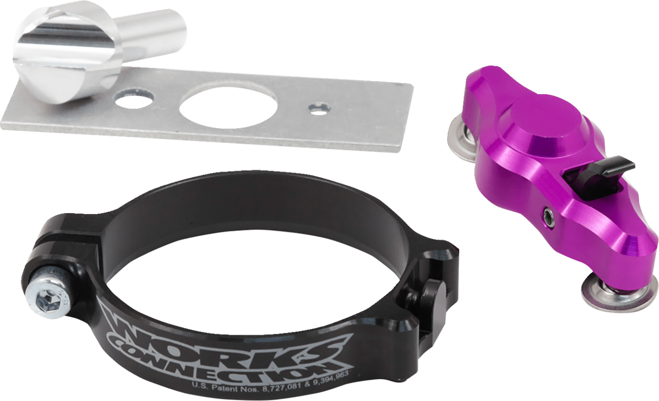Connection Pro WORKS CONNECTION Pro Launch Start Device - Purple - Yamaha YZ65 - 12-P410