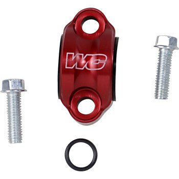 Works Connection Rotating Master Cylinder Clamps – Blue (31 - 100) & Red (31 - 200) - Moto - House MX