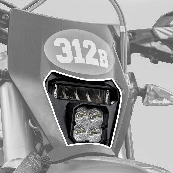 XK Glow Dual Sport Motorcycle Headlight Kit - KTM - XK - DS - KTM - Moto - House MX