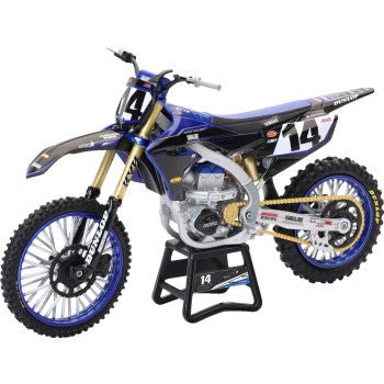 Yamaha Factory Race Team Bike - Dylan Ferrandis - 1:12 Scale - Blue/Black - New Ray Toys - Moto - House MX