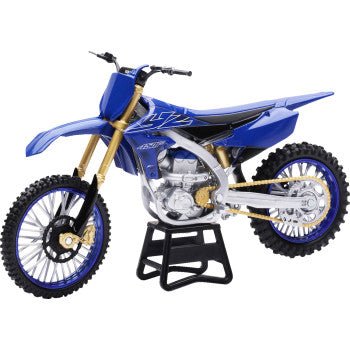 Yamaha YZ450F Dirt Bike - 1:12 Scale - Blue/Gold/Black - New Ray Toys - Moto - House MX