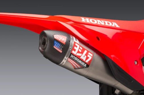 Yoshimura RS - 12 Stainless Slip - On Exhaust, W/ Stainless Muffler – 225852S320 - 2021 - 2024 Honda CRF450R/CRF450RX - Moto - House MX