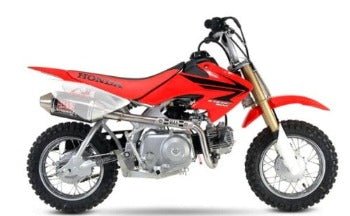 Yoshimura RS - 2 Stainless Full Exhaust, W/ Stainless Muffler - 220500B250 - 2000 - 2023 Honda CRF50F, XR50R - Moto - House MX