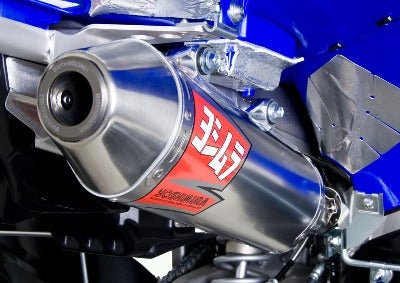 Yoshimura RS - 2 Stainless Full Exhaust, W/Aluminum Muffler - 2376513 - 2009 - 2016 Yamaha YFZ450R - Moto - House MX