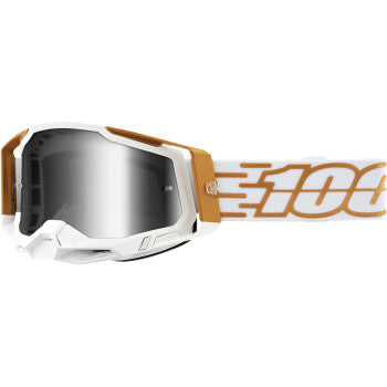 100% Racecraft2 Goggles Mayfair - Silver Mirror - Adult 50121-252-18