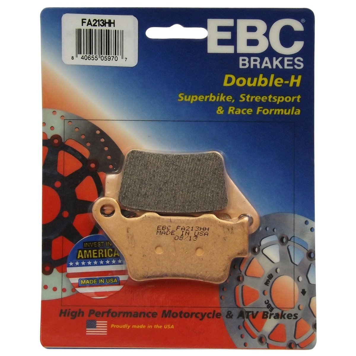 EBC Front/Rear Sintered Brake Pads FA419HH