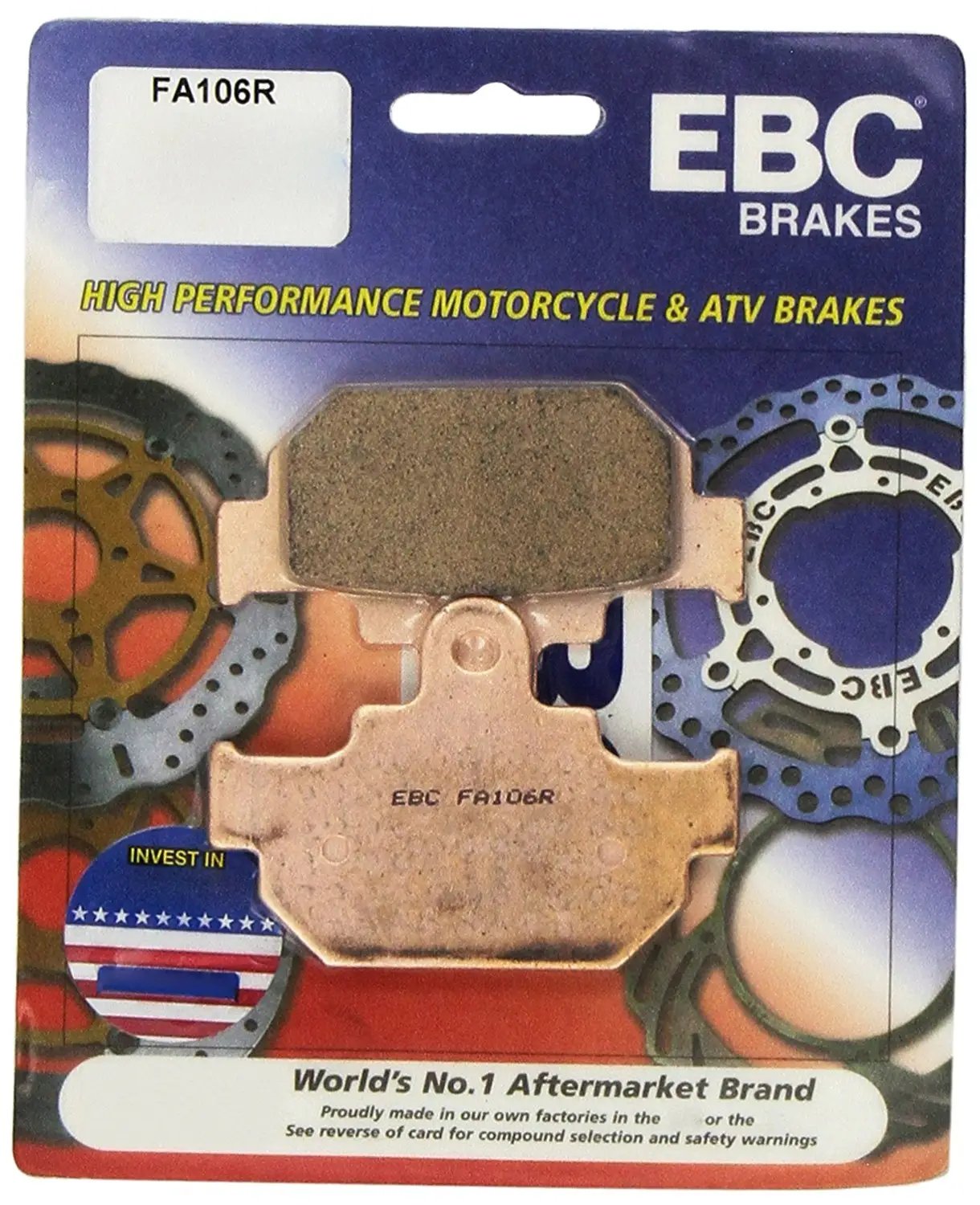 EBC Brakes FA106R Disc Brake Pad Set