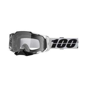 100% Armega Motocross Adult Goggles 50004-00016 Atac Clear Lens