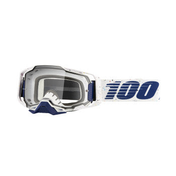 100% Armega Motocross Adult Goggles 50004-00023  Solis Clear Lens