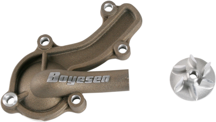 Boyesen Factory Racing SuperCooler Water Pump Cover & Impeller Honda CRF150R Magnesium | Moto-House MX 