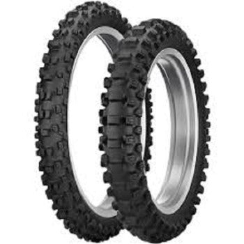Dunlop Geomax MX34 / 50cc Tire Combo - Front - 60/100-10 / Rear - 70/100-10