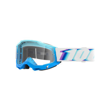 100% Accuri 2 Motocross Goggles 50013-00027 Stamino Clear Lens