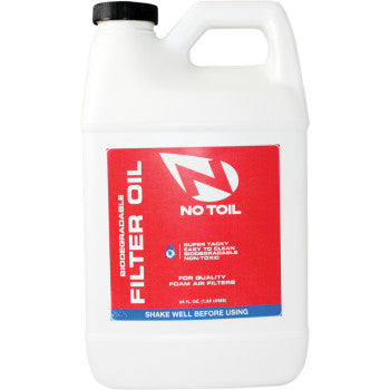 No Toil Biodegradable Air Filter Oil - 64 U.S. fl oz.