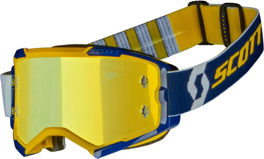Scott Fury Motocross Goggle Yellow Blue Yellow Chrome 272828-1300289