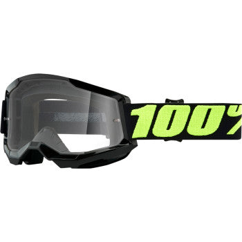 100% Strata 2 Goggles - UPsol / Clear Lens - Adult 50027-00012